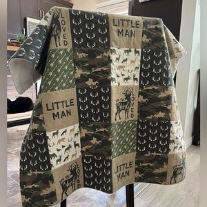 ❤️‍🔥 HANDMADE Quilt for Baby Boy